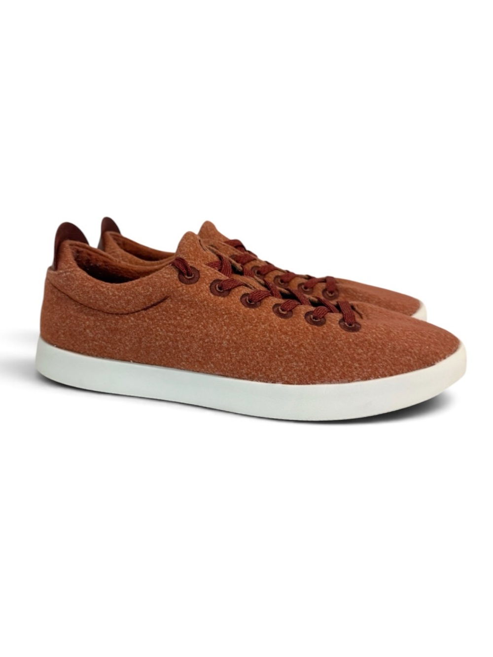 Allbirds Wool Piper Sneakers Rust Wool Mens Size 11